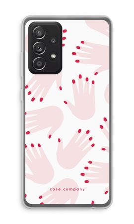 Hands pink