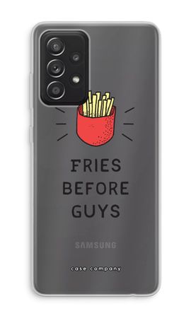 Fries before guys