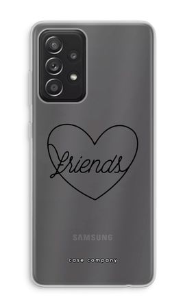 Friends heart black