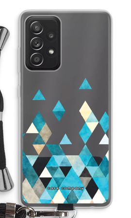 Coloured triangles blue