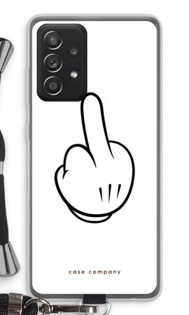 Middle finger white