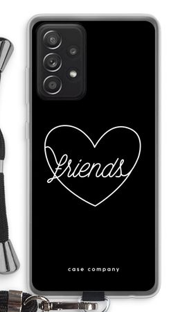 Friends heart black