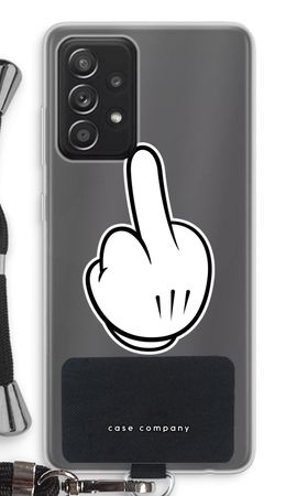 Middle finger white