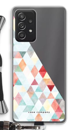 Coloured triangles pastel