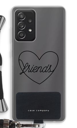 Friends heart black