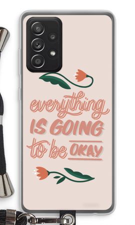 Optimistic flower girl