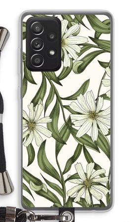 White flower pattern