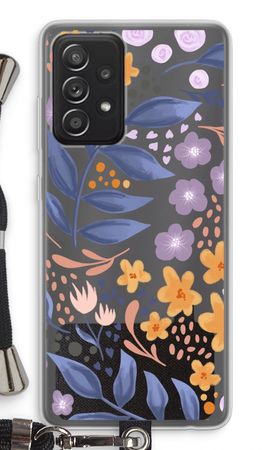 Flowers with blue leaves