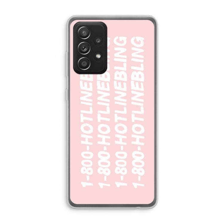 Samsung Galaxy A52s 5G funda, Hotline bling rosa