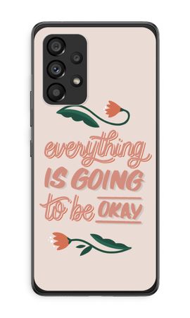 Optimistic flower girl