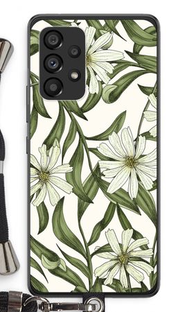 White flower pattern