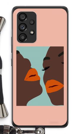 Orange lips