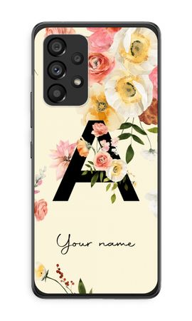 Flirty Flowers Monogram