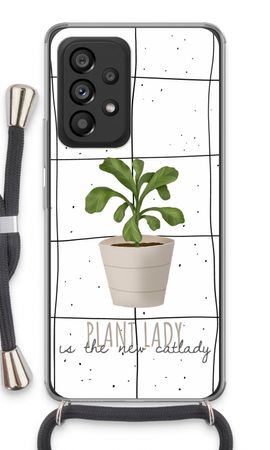 Houseplant on windowpane