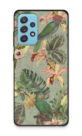 Tropical jungle parrot