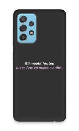 Fouten maken u niet