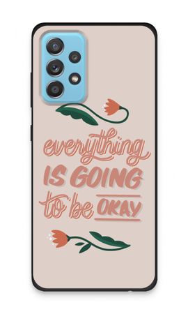 Optimistic flower girl