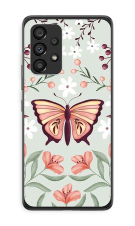 Butterfly in a floral world