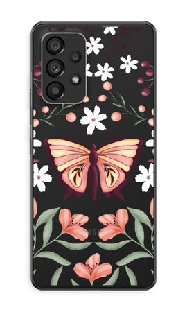 Butterfly in a floral world