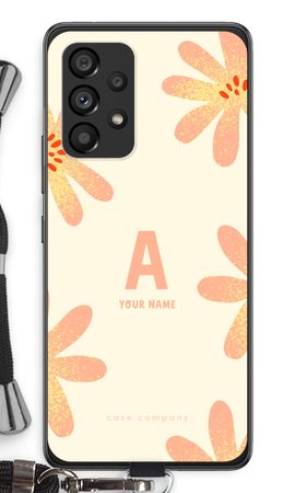 Peach Blossom Monogram