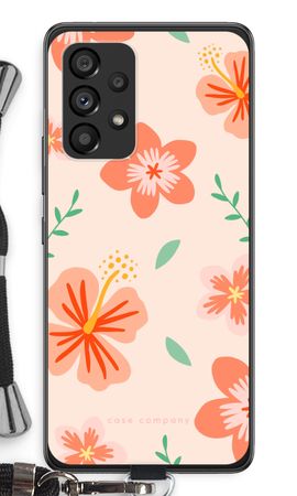 Tropical Pink Flowers