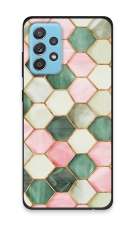 Hexagons in stained glass