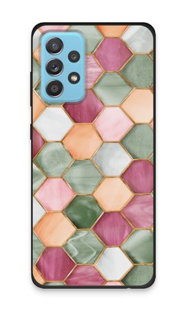 Hexagons in stained glass