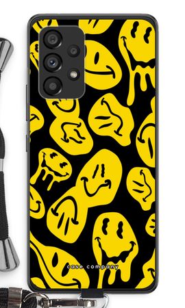 Melting smiley - Yellow