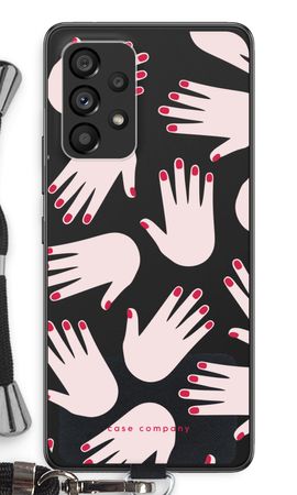 Hands pink