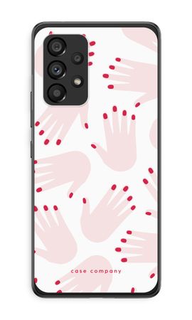 Hands pink