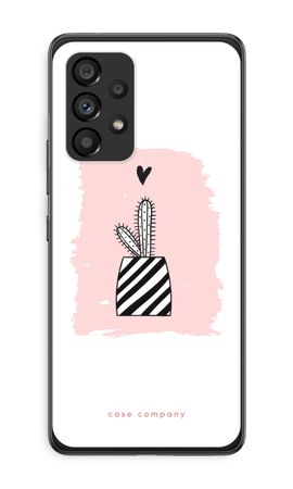Black and white cactus