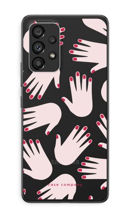 Hands pink