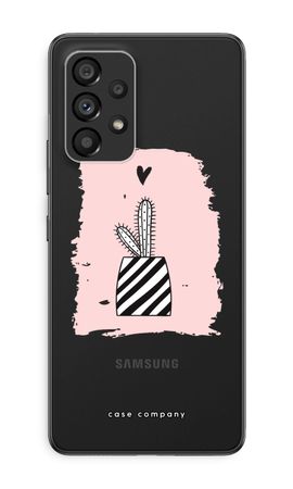 Black and white cactus