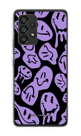 Melting Smiley - Purple