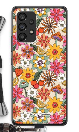 Retro bloemen N°2 - Geel