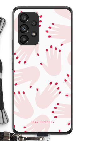 Hands pink