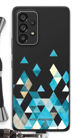 Coloured triangles blue