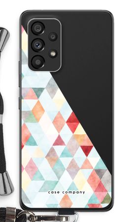 Coloured triangles pastel