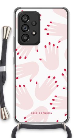 Hands pink