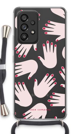 Hands pink