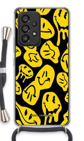 Melting smiley - Yellow