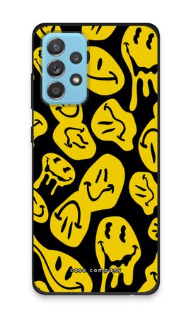 Melting smiley - Yellow