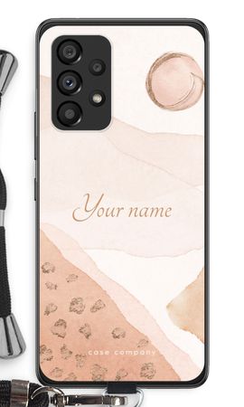Gold Spots Namecase - Blush