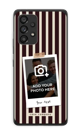 Polaroid - Retro, Samsung Galaxy A53 5G soft hoesje