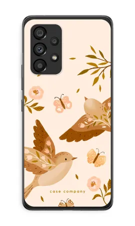Fluttering Pair, Samsung Galaxy A53 5G pehmeä kotelo