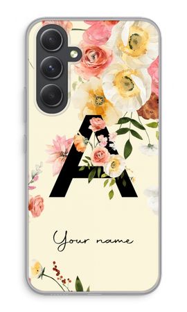 Flirty Flowers Monogram