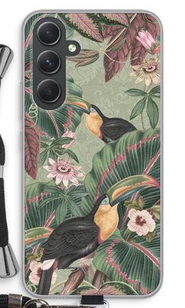 Tropical jungle toucan