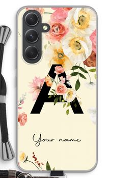 Flirty Flowers Monogram