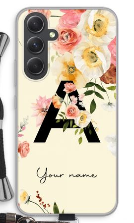 Flirty Flowers Monogram