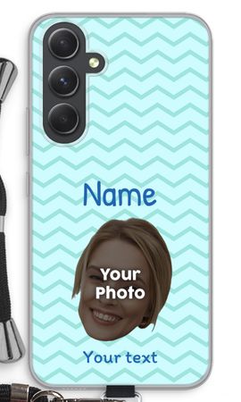 Personalized Face - Stripes Pattern